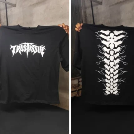 Oversize T-shirt Men’s Dropped Shoulder -Black | OversizeBazar