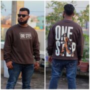 Oversize Sweep Shirt Dropped Shoulder - COFFEE | OversizeBazar