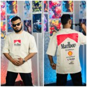 Oversize T-shirt Men Dropped Shoulder -Biskit| Tuhin Fashion