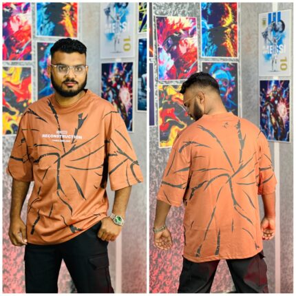 Oversize T-shirt Men Dropped Shoulder -it colour | Tuhin Fashion