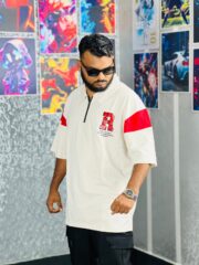 Oversize Premium PoloShirt Dropped Shoulder - BISKIT | TUHIN FASHION - Image 4