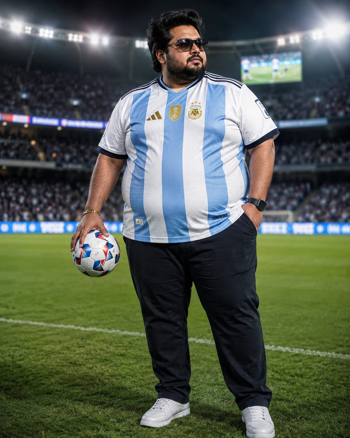 c8f29291-4d4c-41fc-ade1-c0220b749dfb Oversize Premium JERSEY- ARGENTINA| TUHIN FASHION - Image 1