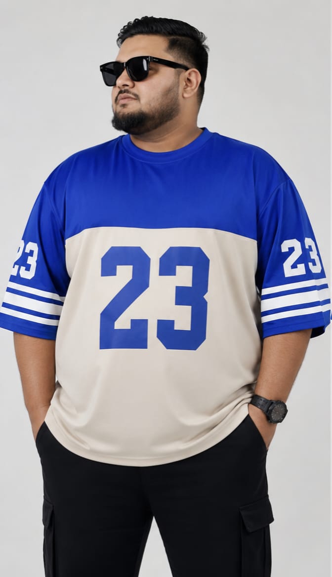 WhatsApp Image 2026-07-15 at 2.20.50 PM (2) Oversize Premium Drop Shoulder T shirt - Royal Blue/ BIUSKIT | Oversize bazar - Image 1